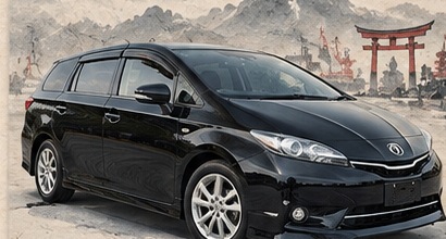 Toyota Wish Monotone, привезённый из Японии